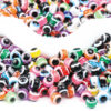 oly-dde0a89fd8a211df7af8cd5396bb57ac Wholesale Mixed Color Acrylic Evil Eye Beads 8mm for DIY Jewelry Making Fashion Accessory