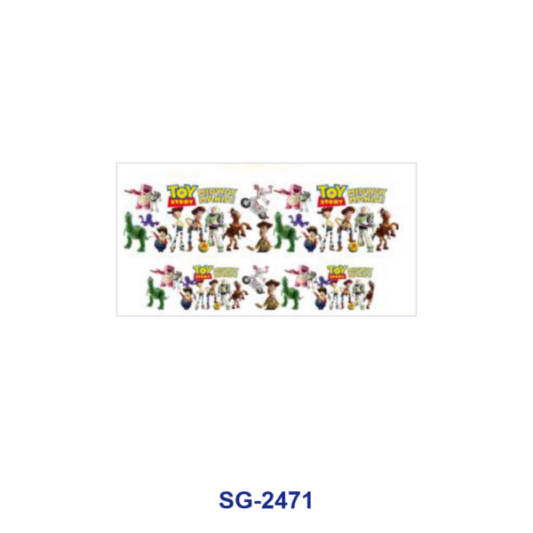 Wholesale 8pcs Mixed Beauty Fashion Cartoon Character Print 3oz Cup Stickers Wrap OLY Exclusive