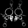 oly-ddf70568d13de14c800f5787506b92cb Wholesale European Style Handcuff Keychain Set Pair Friendship Keyring Car Key Accessory Boutique Resale