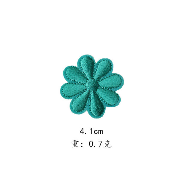 oly-de0bacb1ada8b957cc06a876eb25a36e Wholesale Fashion Embroidered Butterfly Flower Patches 20 Pack Decorative Appliques for Clothing Bags