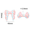 oly-de2857df8bbdc4e2492b91e47027829a Wholesale Electroplated Acrylic Bow Beads & Loose Beads DIY Jewelry Making Kit for Gift Fashion Accessory
