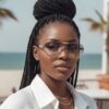 oly-de400aba2f024bb212e614b93fc7d25c Wholesale Trendy Frameless Double Bridge Metal Sunglasses for Women Gold Frame Grey Lens UV400, Perfect for Daily Wear Driving and Gift