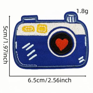 Cartoon camera cloth sticker 11 #