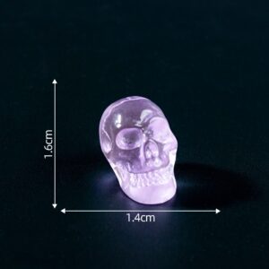 #3 Skull Purple / 12 Glow-in-the-Dark Halloween Styles