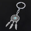 Wholesale Alloy Dreamcatcher Keychain Pendant Lovable Wind Style Trendy Decorative Accessory for Couples Gift