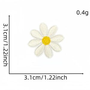 White small cloth patch 3 #