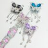 oly-de7dd3424be072ca44a022926cc03937 Wholesale Pink Alloy Butterfly Tassel Beads DIY Phone Chain Accessory
