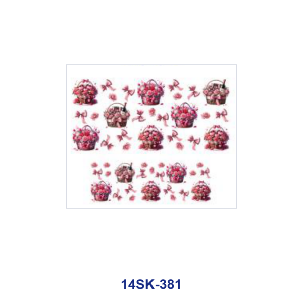 oly-deaef488d4f3cda3e8121c6c0d05ea39 Wholesale 2/4/8pcs Romantic Floral Mini Cup Keychain Sticker