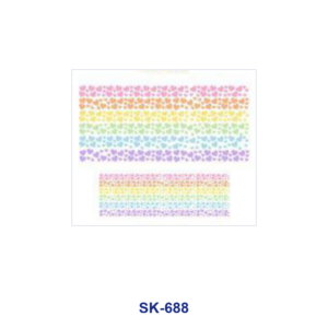 SK-688 / 8pcs / 9cm