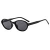 oly-dec1a6106b9b4891bc095c08023536d5 Wholesale Trendy Black Oval Sunglasses with Grey Lenses Travel Fashion Accessory
