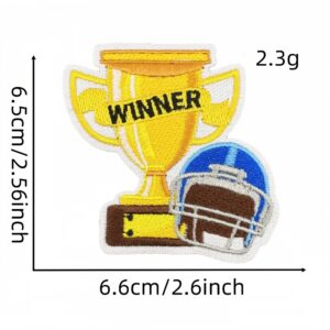 Rugby cloth patch 3#