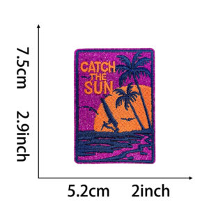 Hot melt glue*sunset beach*5
