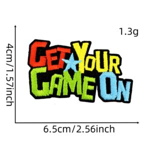 Blue game cloth sticker 3#