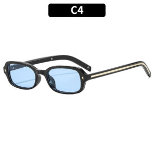 C4-black frame blue film