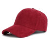 oly-df209d8f75dace8b866e365fe6f4b187 Wholesale Corduroy Baseball Cap Curved Brim Warm Hat for Men Women Resale
