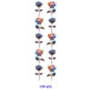 oly-df62894f1e6baeac4aab13c7bbc73ca3 Wholesale 2/8/16pcs Fresh Flower Series UV DTF Pen and Bookmark Stickers