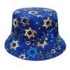 oly-dfcc7ad3dd520216e1bba63cca2d5e8c Wholesale Geometric Pattern Bucket Hat Sunscreen Fisherman Hat Women's Trendy Fashion Accessory