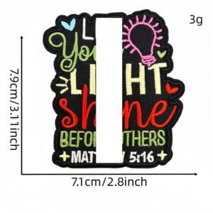 Colorful english cloth stickers 6 #