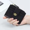 oly-e024fb30c9750d7e6b302ef64732a591 Wholesale Rhombus Pattern Women's Wallet PU Leather Card Holder Fashion Accessory Gift