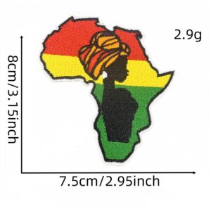 Colorful independence day cloth sticker 3#