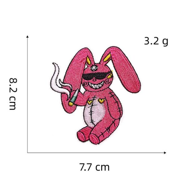 oly-e02e46a03954501b6f8137cd01764fcb Wholesale Trendy Graffiti Style Pink Cartoon Girl Embroidery Patch - Fashion Accessory for Resale