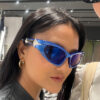 oly-e04aa55b50231eb16c68b44b428b47ae Wholesale Futuristic Four Pointed Star Sunglasses UV400 Sunscreen Outdoor Gift
