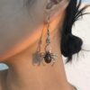 oly-e0517a2595c671f97813da4bb406001f Wholesale Trendy Spider Earrings Halloween Novelty Jewelry Zinc Alloy Fashion Accessory for Party Wear