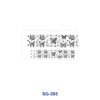 Wholesale 8pcs Dreamy Pastel Butterfly 3oz Tumbler Stickers Wrap