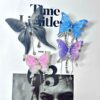 Wholesale Acrylic DIY Jewelry Accessory Pink Butterfly Tassel Beads for Pen Decoration