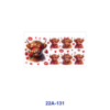 oly-e08438a5d0c35c9537323b4298efad23 Wholesale 5pcs Valentine Fluffy Farm Calf Heart Rose Butterfly Rainbow Romantic Mixed Print 16oz Cup UV DTF Wraps