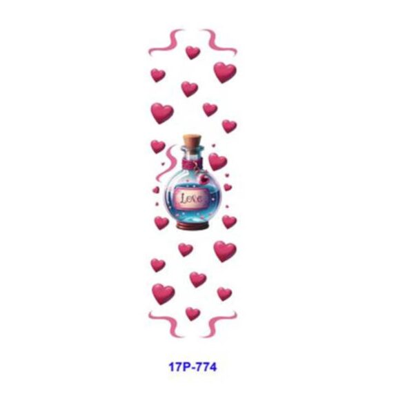 Wholesale 2/8/16pcs UV DTF Stickers Fantasy Wizard Potion Prop Patterns Pen and Bookmark Stickers