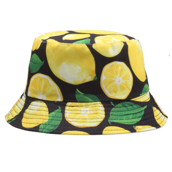 Wholesale Tropical Print Fisherman Hat for Summer Polyester Sun Hat Fashion Accessory