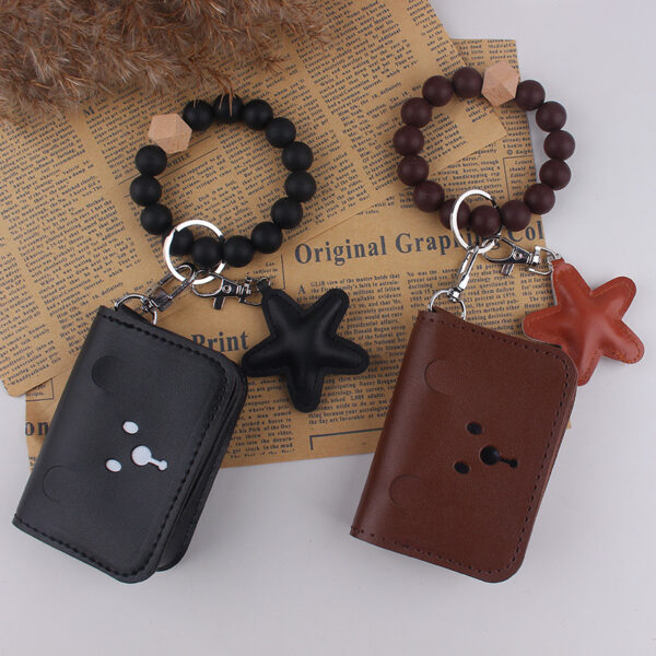Wholesale Silicone Bracelet Keychain Solid Color Turmeric Party Gift Jewelry Accessory