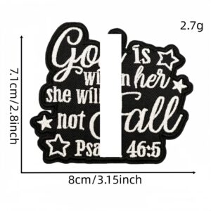 English cloth sticker 5#