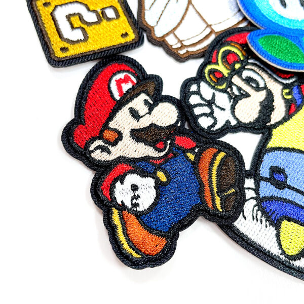 oly-e0f173d213991d040d281549ad1043b0 Wholesale Polyester Cartoon Dinosaur Fluorescent Flower Embroidered Patch Iron-On for Shoes Hats Craft Supply OLY Exclusive