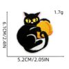Wholesale Halloween Polyester Cloth Patches Pumpkin Bat Ghost Spider - Decorative Accent for Party Favors Boutique Resale