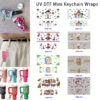 oly-e1297e824c465a2068033406a9568fd7 Wholesale 2/4/8pcs Cute Vibrant Cartoon Figure Mini Keychain Sticker OLY Exclusive