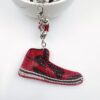 Wholesale Crystal Rhinestone Sneaker Keychain Fashion Accessory for Bag or Car Great Wedding Gift