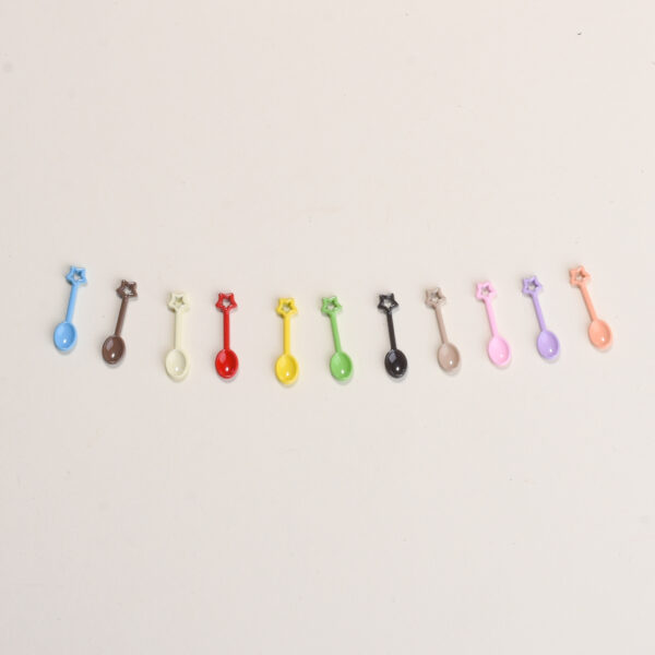 oly-e1506e1fcb5fcc1e4d3d04bf4d08d954 Wholesale Star Spoon Pendant Charm Fashion Accessory for DIY Phone Chain Keychain Mixed Color Trendy Gift for Resale