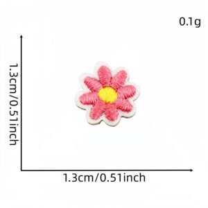 Pink small flower patch #18