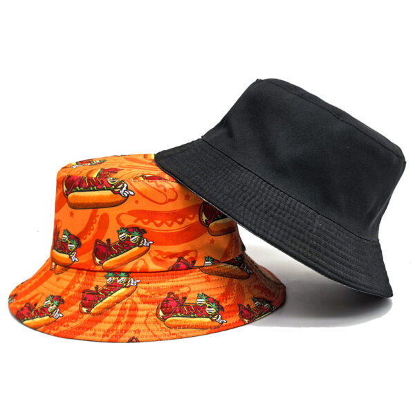 Wholesale Double Sided Digital Print Cartoon Bee Fisherman Hat for Everyday Sun Protection