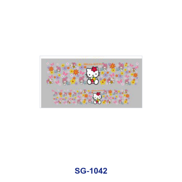 oly-e17f5133be4f37c8e05a6c337166f495 Wholesale 8pcs Mixed Sunflower Strawberry Fruit Cute Cartoon Character Letter Heart Print 3oz Cup Stickers Wrap OLY Exclusive