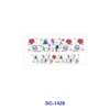 oly-e180f370467f41493b60f3624a61ac8a Wholesale 8pcs Mixed Mama Letter Cartoon Floral Print 3oz Cup Stickers Wrap OLY Exclusive