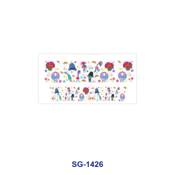 oly-e180f370467f41493b60f3624a61ac8a Wholesale 8pcs Mixed Mama Letter Cartoon Floral Print 3oz Cup Stickers Wrap OLY Exclusive