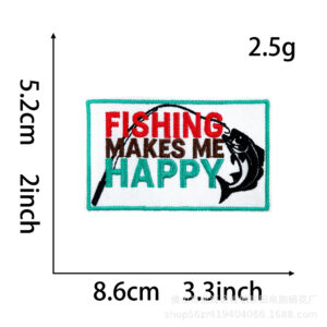 Heated melt glue * fishing letter