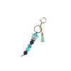 Wholesale Western Cowboy Silicone Tassel Keychain Bag Charm Fashion Accessory