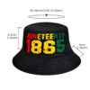 Wholesale Printed Bucket Hat Retro 1865 Design Unisex Sun Protection Party Hat