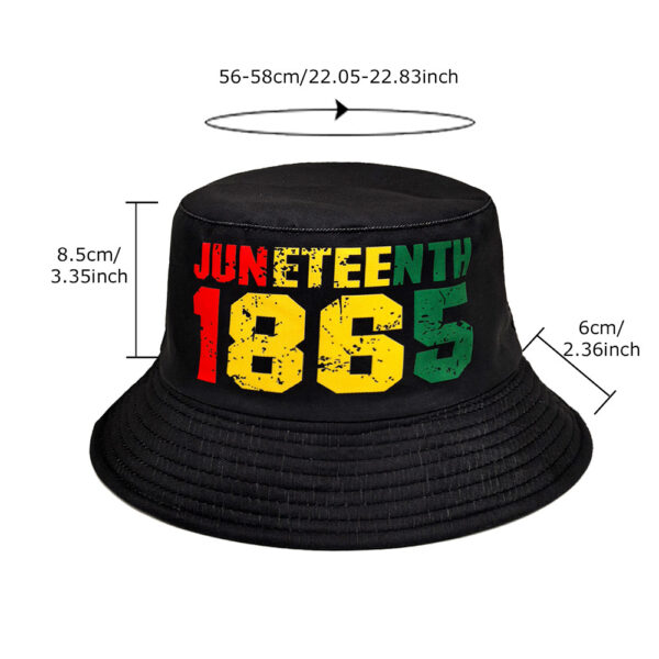 Wholesale Printed Bucket Hat Retro 1865 Design Unisex Sun Protection Party Hat