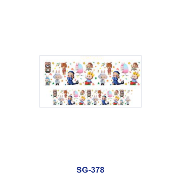 Wholesale 8pcs Cute Character Heart 3oz Tumbler Stickers Wrap OLY Exclusive