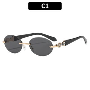 C1-Gold-framed grey sheet